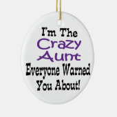 Crazy Tante Ornament (Rechts)