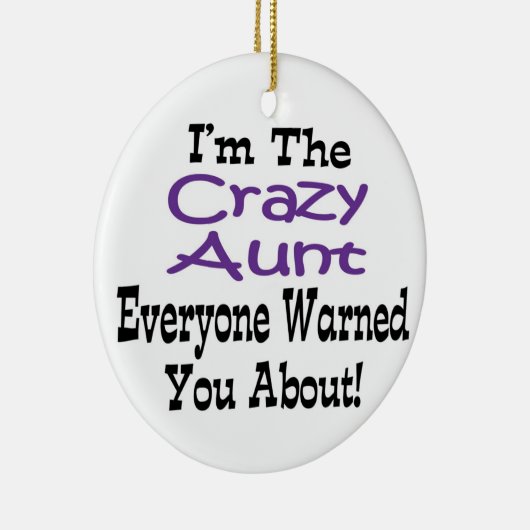 Crazy Tante Ornament (Rechts)