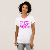 Crazy Tap Dancer in het roze T-shirt (Voorkant volledig)