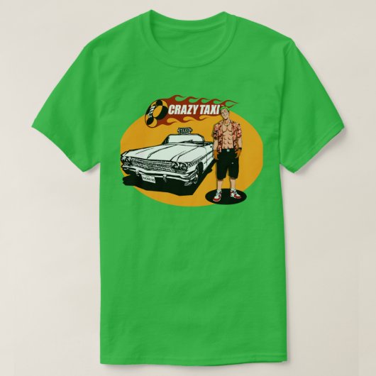 Crazy Taxi Axel T-shirt (Design voorkant)