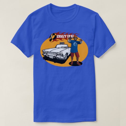 Crazy Taxi BD Joe T-shirt (Design voorkant)