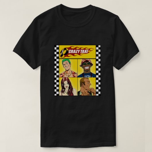 Crazy Taxi T-shirt (Design voorkant)