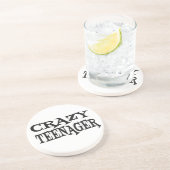Crazy Teenager Zandsteen Onderzetter (Zijkant)