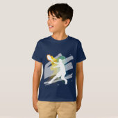 Crazy Tennis T Shirt voor jongens (Voorkant volledig)