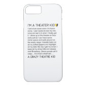 Crazy Theater Kind Funny Broadway Musical Theater Case-Mate iPhone Case (Achterkant)