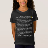 Crazy Theater Kind Funny Broadway Musical Theater T-shirt (Voorkant)