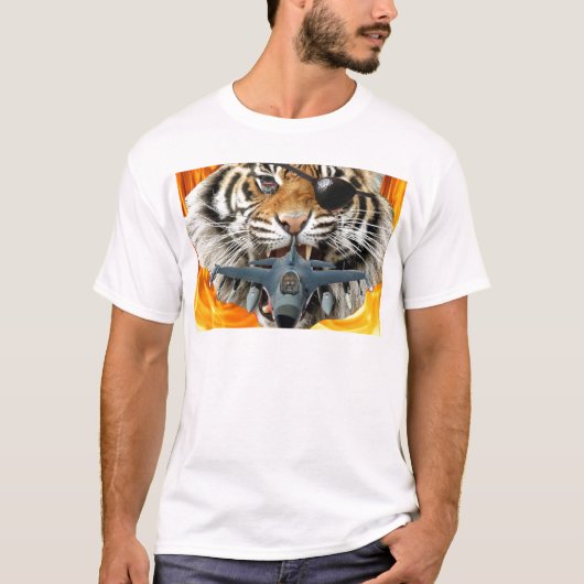 Crazy Tiger T-shirt (Voorkant)
