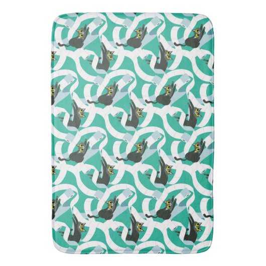 Crazy toiletpapier badmat (Voorkant Verticaal)