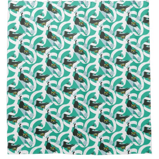 Crazy toiletpapier douchegordijn (Voorkant)