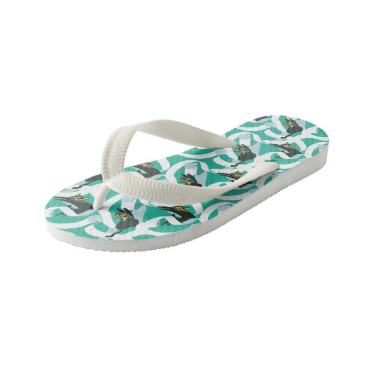 Crazy toiletpapier kinder teenslippers (Schuin)