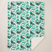 Crazy toiletpapier sherpa deken (Voorkant)