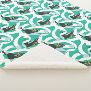 Crazy toiletpapier sherpa deken