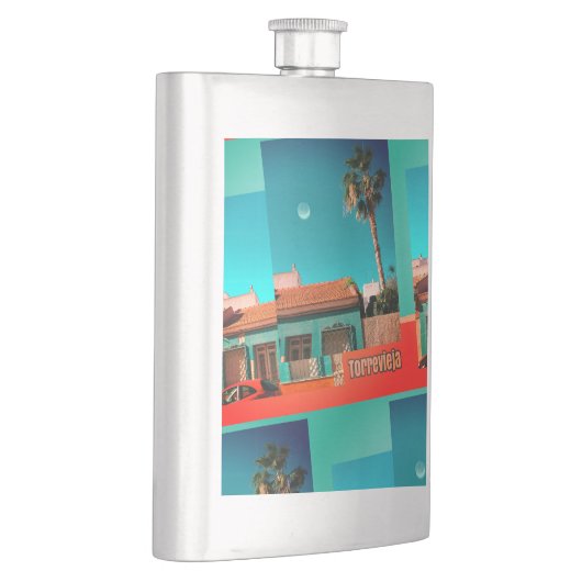 Crazy Torrevieja in Sinaasappel en Turqoise Flacon (Rechts)