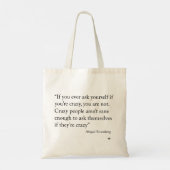 Crazy Tote Bag (Achterkant)