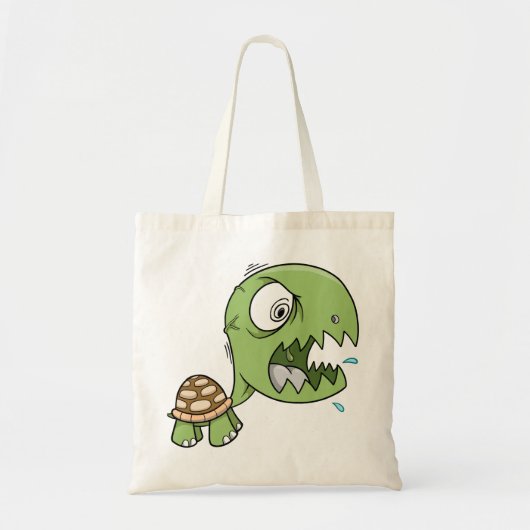 Crazy Tough Insane Turtle Bug Tote Bag (Voorkant)