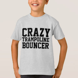 CRAZY TRAMPOLINE BOUNCER Kinder T-shirts