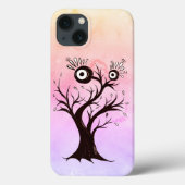 Crazy Tree Creatink Art Pink Fantasy Case-Mate iPhone Case (Achterkant)