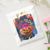 Crazy trick or treat bedankzakje (Gezegeld)