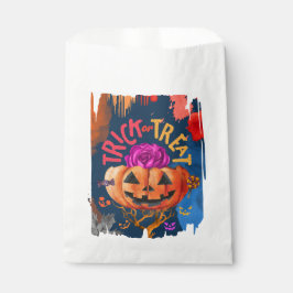 Crazy trick or treat bedankzakje