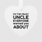 CRAZY UNCLE ORNAMENT (voorkant)