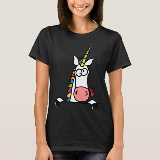 Crazy Unicorn T-shirt (Voorkant)