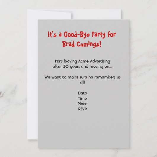 Crazy vintage kaart (Achterkant)