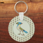 Crazy Vogel Sleutelhanger (Voorkant)