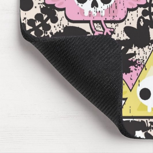 Crazy vogelpatroon muismat (Hoek)