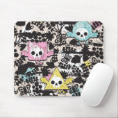 Crazy vogelpatroon muismat (Met muis)