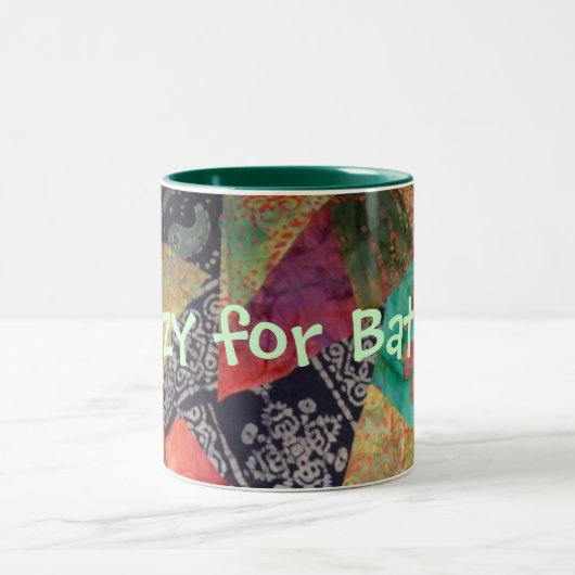 Crazy voor Batiks Mok (Center)