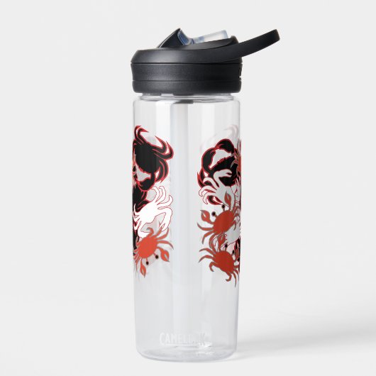 Crazy voor Crabs Crustaceancore Waterfles (Links)