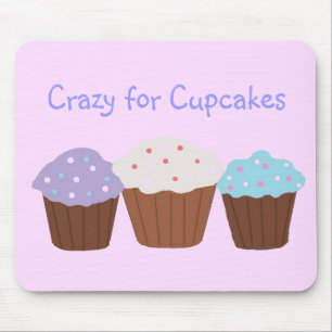 Crazy voor Cupcakes Muismat