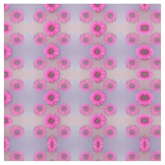 Crazy voor Daisy Fabric Stof (Close Up)
