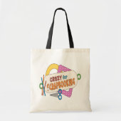 Crazy voor het klappen! tote bag (Voorkant)