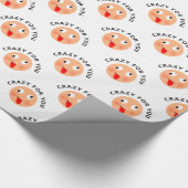 Crazy voor jou cadeaupapier (Hoek)