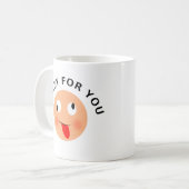 Crazy voor jou koffiemok (Voorkant links)