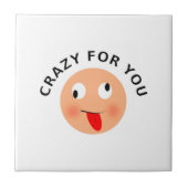 Crazy voor jou tegeltje (Voorkant)