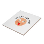Crazy voor jou tegeltje (Zijkant)