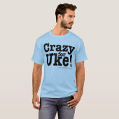 Crazy voor UKE Long Slapeve Top (Voorkant volledig)