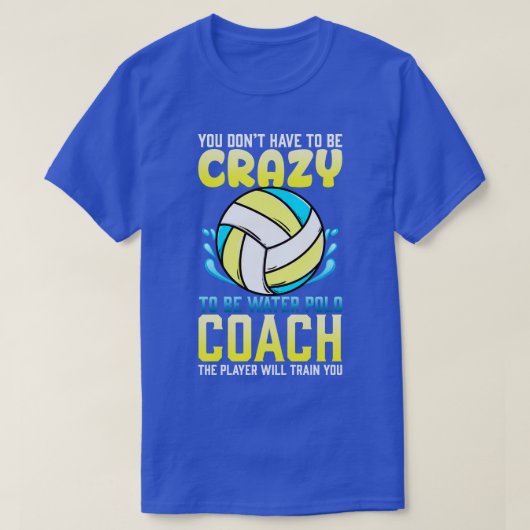 Crazy Water Polo Coach (Design voorkant)