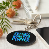 Crazy Water Polo Player Sleutelhanger (Zijkant)