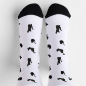crazy watercolor cat socks sokken (Top)