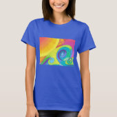 Crazy Wave Teshirt T-shirt (Voorkant)