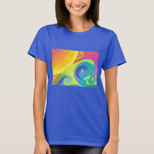 Crazy Wave Teshirt T-shirt
