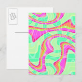 Crazy Waves Briefkaart (Voorkant / Achterkant)