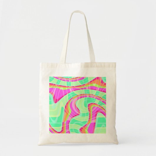 Crazy Waves Tote Bag (Voorkant)