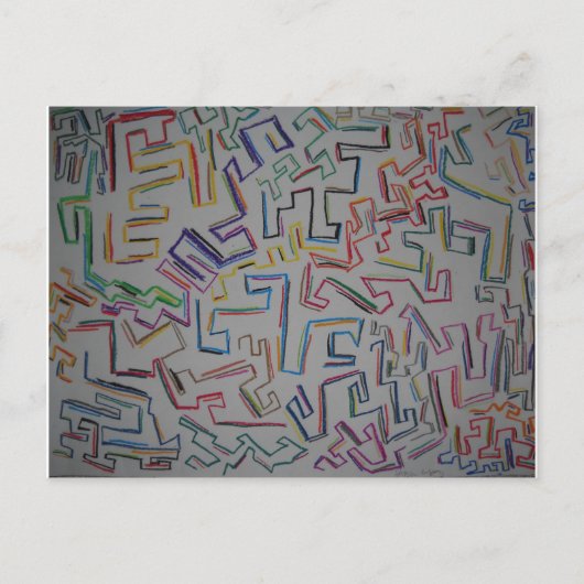 Crazy Way Briefkaart (Voorkant)