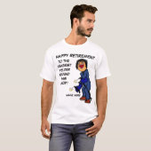 Crazy Welder pensioen T-shirt (Voorkant volledig)