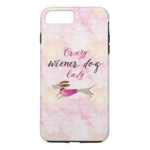 Crazy Wiener Dog Lady Case-Mate iPhone Case