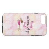 Crazy Wiener Dog Lady Case-Mate iPhone Case (Achterkant (Horizontaal))